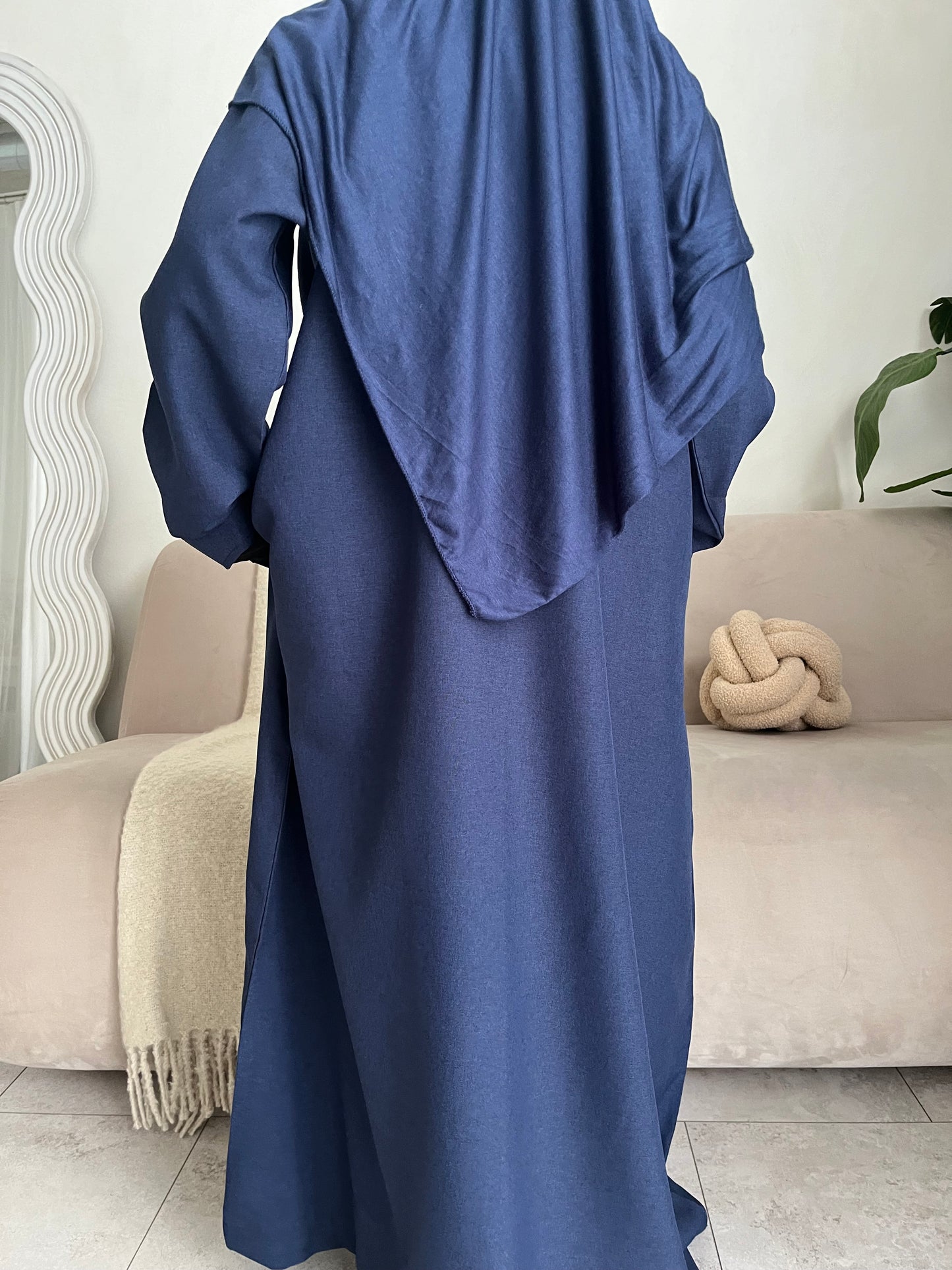 HAWA Abaya - Navy