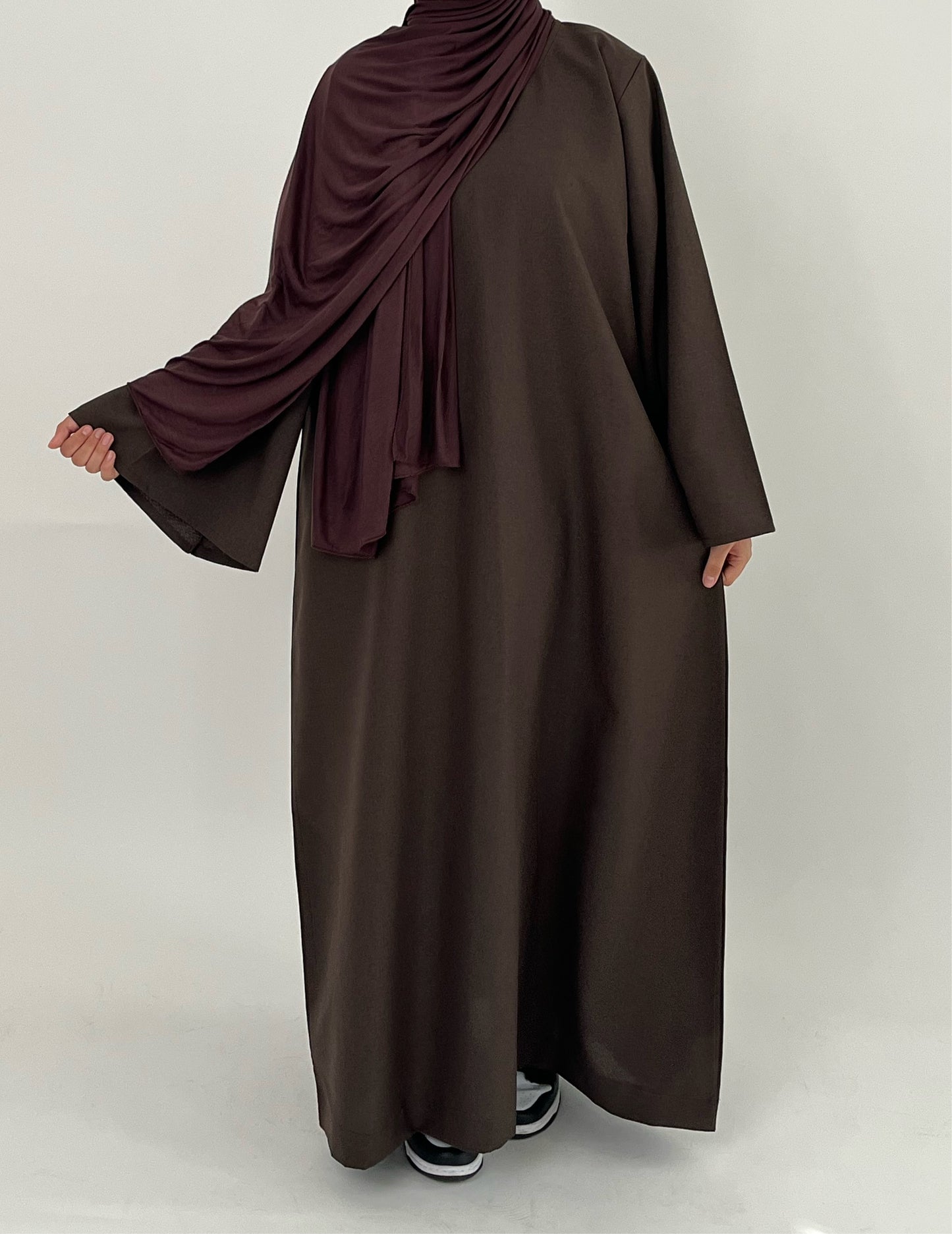 AMAYA Abaya - Chocolate Brown